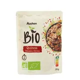 Auchan BIO Quinoa tomates et olives Bio en sachet micro-ondable, 250g