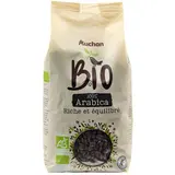 Auchan BIO Café en grains 100% arabica intensité 8 bio, 1kg