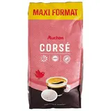 Auchan Dosettes de café corsé compatibles Senseo, 60 dosettes