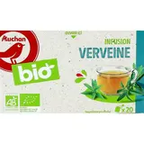 Auchan BIO Infusion verveine bio, 20 sachets