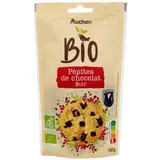 Auchan BIO Pépites de chocolat noir bio, 100g