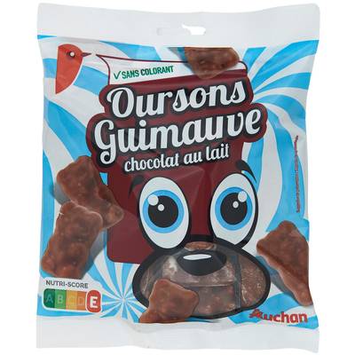 Auchan Oursons Guimauves Chocolat, 200g