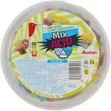 Auchan Assortiment de bonbons acide maxi mix acid, 600g