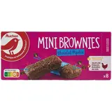 Auchan Mini brownies aux pépites de chocolat sachets individuels x8, 240g