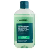 COSMIA Shampooing et gel douche sport 3 en 1 parfum boisé, 250ml