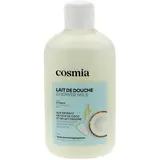 COSMIA Lait de douche aux extraits de noix de coco et de lait d'Avoine, 250ml
