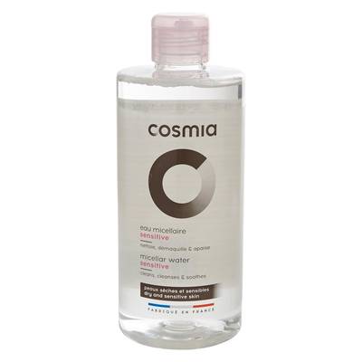 COSMIA Eau micellaire hypoallergénique sensitive, 500ml