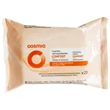 COSMIA Lingettes démaquillantes douceur, 25 lingettes