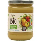 Auchan BIO Purée de pomme poire sans sucres ajoutés en bocal Bio, 580g