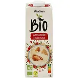 Auchan BIO Lait d'Amande goût intense bio Boisson végétale, 1L