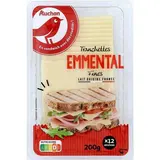 Auchan Emmental en tranche, 200g