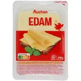 Auchan Édam en tranche, 200g