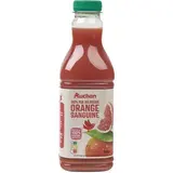 Auchan Pur Jus Pressé d'Orange Sanguine, 90cl