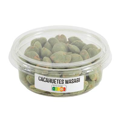 Auchan Cacahuètes Wasabi, 95g