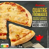 Auchan Pizza 4 fromages, 200g