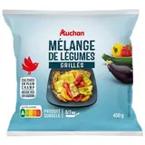 Auchan Mélange de légumes grillés, 450g