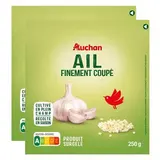 Auchan Ail coupé, Lot de 2x250g
