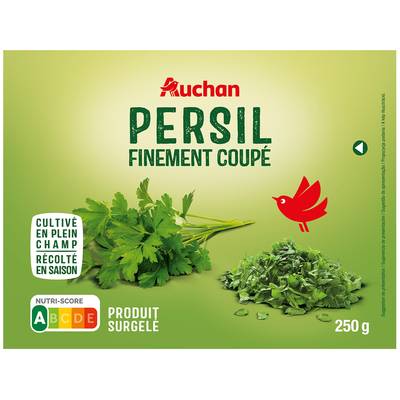 Auchan Persil finement coupé, 250g