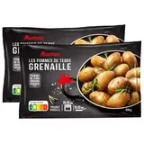 Auchan Pommes de terre grenaille, Lot de 2x450g