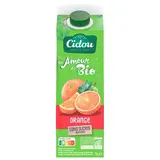 Cidou Nectar orange sans sucres ajoutés bio, 1L