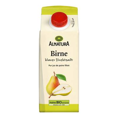 Alnatura Jus de poire filtré bio, 75cl