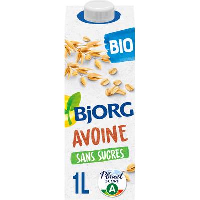 Bjorg Avoine Sans Sucre Boisson Végétale Bio, 1L