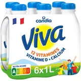 Candia Viva lait UHT vitaminé à 1.2% mg, 6x1L
