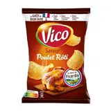 Vico Chips saveur Poulet Rôti, 125g