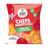 Graam Chips soufflées Tomate et Paprika Fumé, 20g
