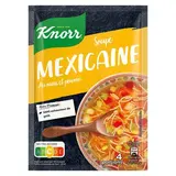 Knorr Soupe Mexicaine au Maïs et Poivrons Déshydratée en sachet pour 4, 64g