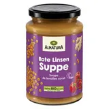 Alnatura Soupe de lentille corail bio en bocal, 375ml