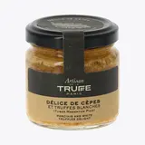 Artisan de la Truffe - Paris Délice de cèpes à la truffe blanche 3% en bocal, 80g