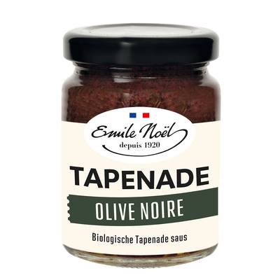 Emile Noël Tapenade noire bio en bocal, 90g