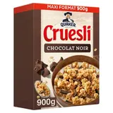 Quaker Cruesli Céréales Chocolat Noir, 900g
