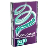 Airwaves Chewing gum saveur Cassis, 5x10 dragées