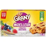 Grany Barre Céréale Moelleux Fruits des Bois, 6 barres