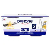 Les Danone Du Monde Skyr Vanille 0%mg, 2x140g