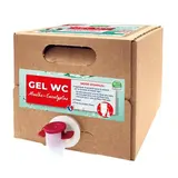 Bulle Verte Gel WC menthe Eucalyptus Écologique Ecocert, Bidon de 2,8L
