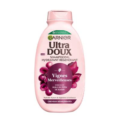 Ultra Doux Shampooing Hydratant Regénérant Vignes Merveilleuses, 250ml