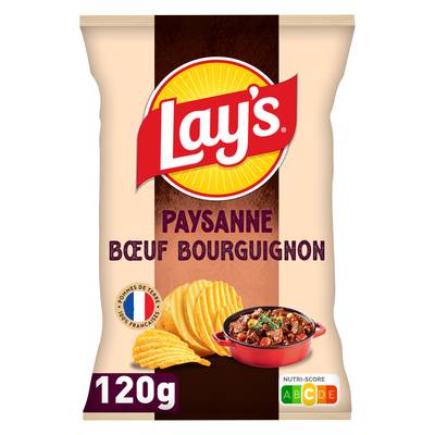 Lay's Chips Saveur Boeuf Bourgignon, 120g