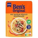 Ben's Original Riz Poulet Gourmand en sachet micro-ondable, 220g