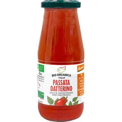 Bio Organica Italia Passata Tomate Datterino bio en bouteille, 420g