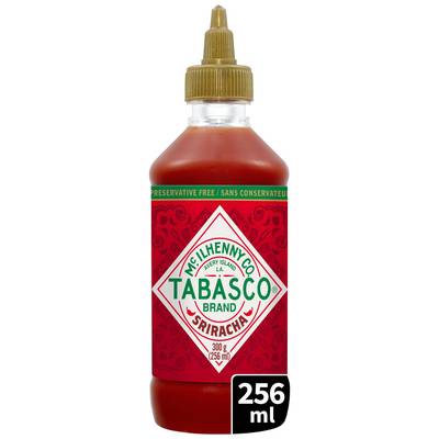 Mc Ilhenny Sauce Tabasco Pimentée Sriracha en flacon, 256ml