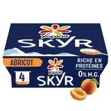 Yoplait Skyr sur lit d'abricot, 4x100g