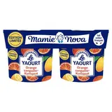 Mamie Nova Yaourt Orange Sanguine Kumquat, 2x150g