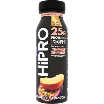 HiPRO Yaourt à boire protéiné pêche passion 0%mg, 300g