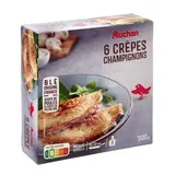 Auchan Crêpe fourrée aux champignons, 300g