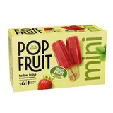 Pop' Fruit Bâtonnet 100% fruit fraise, 6x35g