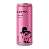 Leamo Boisson gazeuse saveur pêche, 33cl
