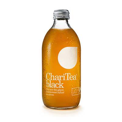 ChariTea Infusion glacé thé noir citron bio, 33cl